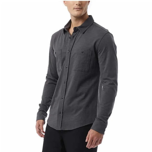 32 Degrees Men's Long Sleeve Button Down Shirt - Picture 3 of 9